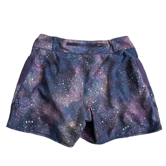 Athleta Galaxy Print Athletic Shorts - Picture 4 of 8